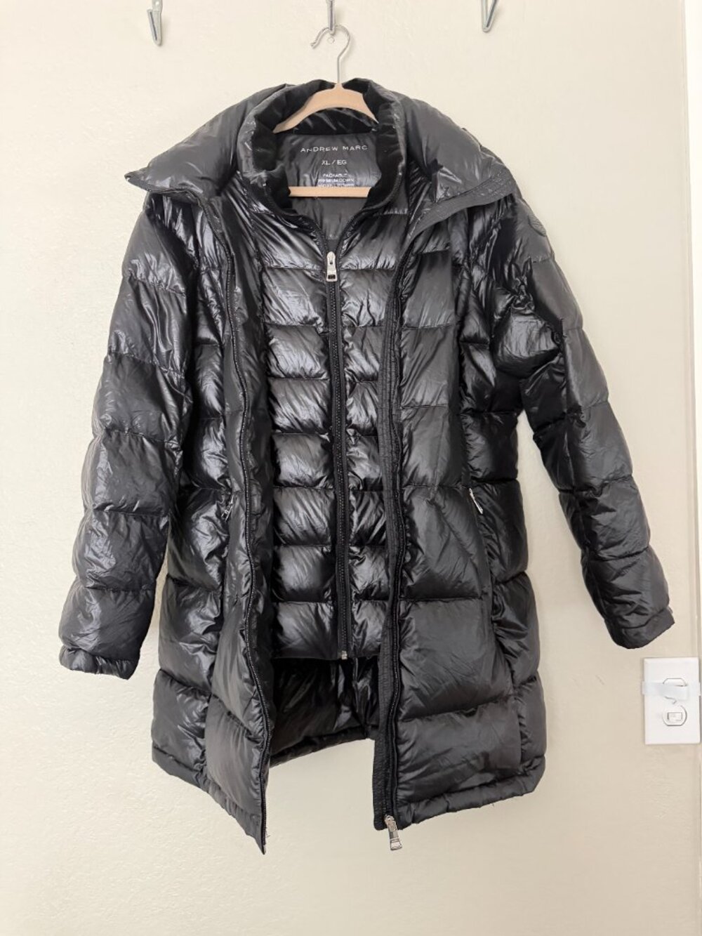 Andrew Marc Down Coat - Picture 4 of 8